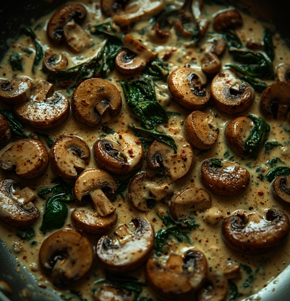 Restaurant-Quality Tuscan Garlic Butter Mushrooms: Keto Comfort